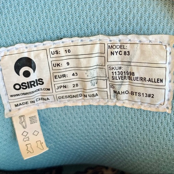 Osiris NYC 83 H-Street Limited 11301998 Silver - Picture 9 of 9